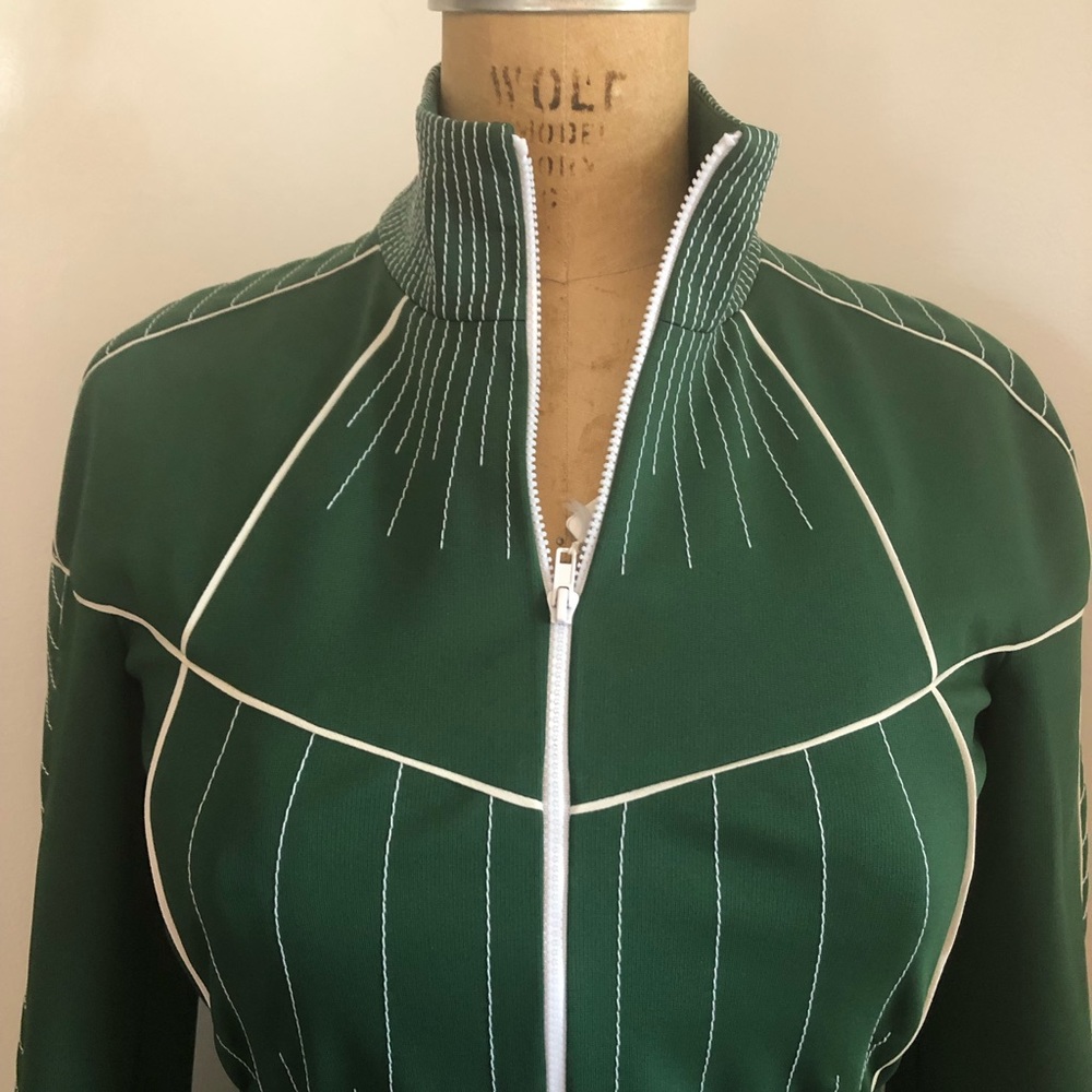 SOLD NWT Valentino Green Zipper Dress 2 - Picture 10 of 16